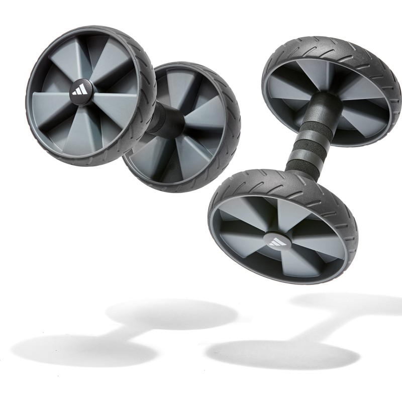 Ролики для пресу Adidas Core Rollers чорний One Size