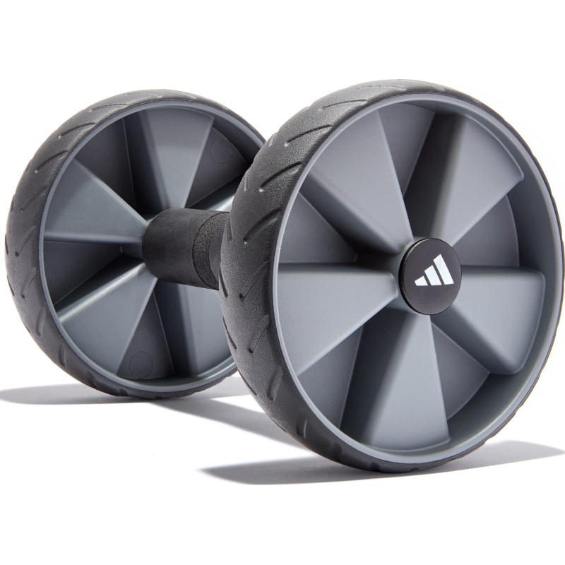 Ролики для пресу Adidas Core Rollers чорний One Size