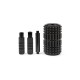 Ролик для фітнесу Adidas Foam Ab Roller чорний Уні 44 x 12,8 x 12,8 см