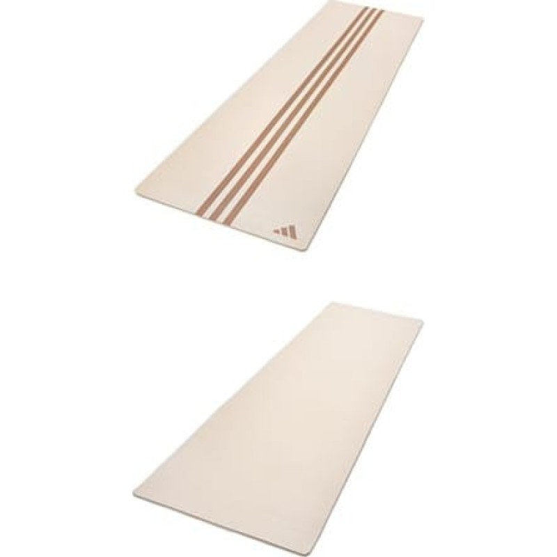 Килимок для йоги Adidas Yoga Mat бежевий 183 х 61 х 1 см