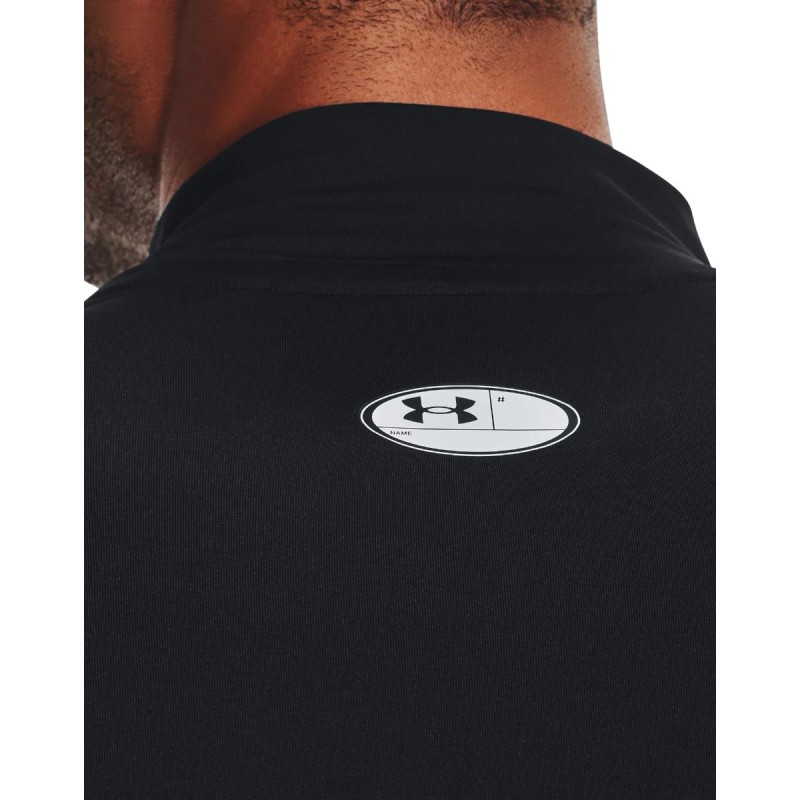 Лонгслів Under Armour HG Armour Comp Mock LS чорний Чол XXL
