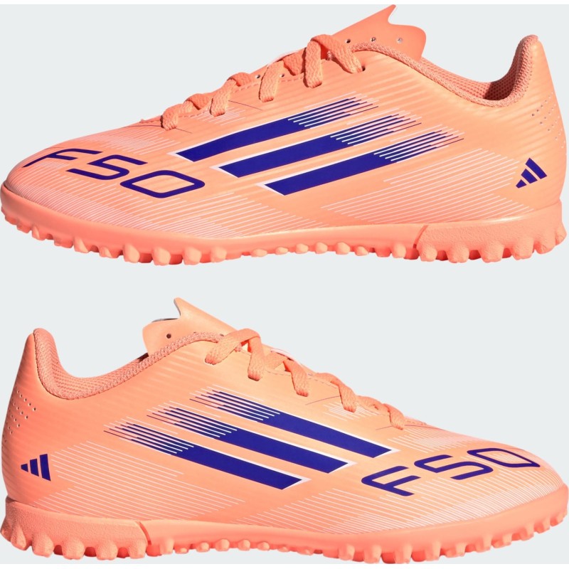Сороконіжки Adidas F50 CLUB TF J помаранчевий 38 (5UK) 23.3 см (JI0040)