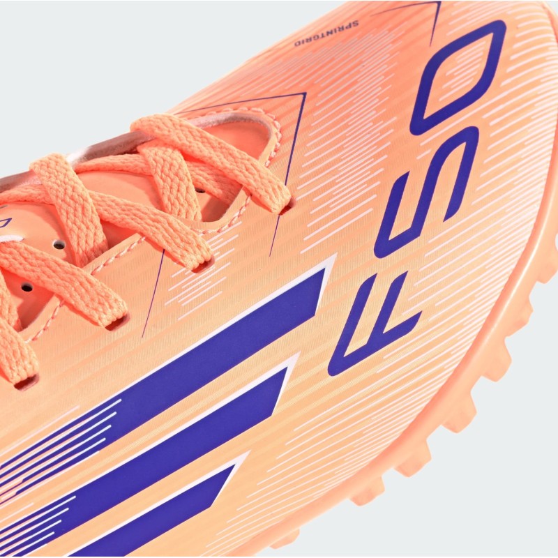 Сороконіжки Adidas F50 CLUB TF J помаранчевий 38 (5UK) 23.3 см (JI0040)