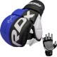 Тренувальні рукавиці RDX GRAPPLING GLOVES REX T6 PLUS чорний, синій, білий L (GGR-T6U)