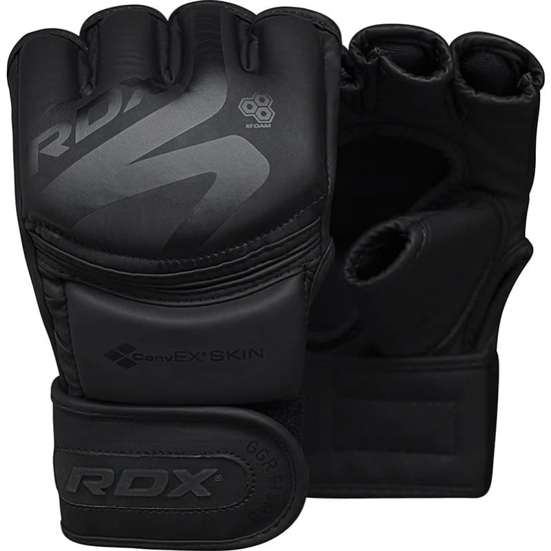 Тренувальні рукавиці RDX GRAPPLING GLOVES F15 чорний XL (GGR-F15MB)