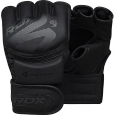 Тренувальні рукавиці RDX GRAPPLING GLOVES F15 чорний L (GGR-F15MB)