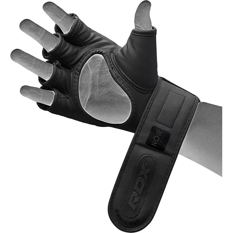 Тренувальні рукавиці RDX GRAPPLING GLOVES F15 чорний L (GGR-F15MB)