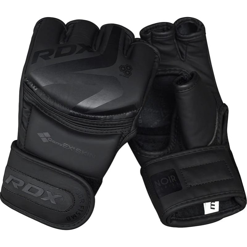 Тренувальні рукавиці RDX GRAPPLING GLOVES F15 чорний L (GGR-F15MB)