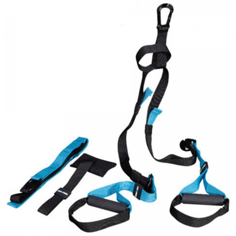 Петлі TRX CROSS SUSPENSION TRAINER чорний/голубий Уні 180-270см