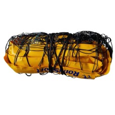 Сітка волейбольна Romi Sport "Basic 2,7 мм.(PE)" Sia000096 black/yellow, 9,5 м.