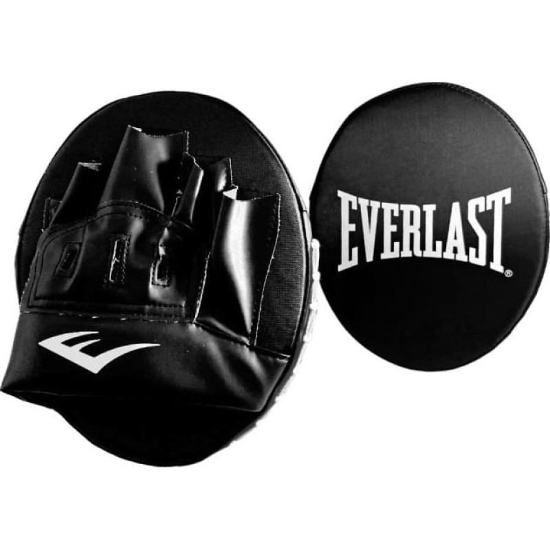Лапи боксерські Everlast CORE PUNCH MITTS чорний One Size (P00002673)