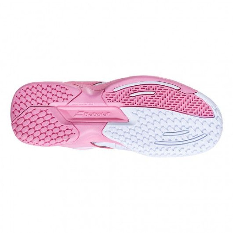 Кросівки дит. Babolat Propulse all court junior white/geranium pink (36,5)