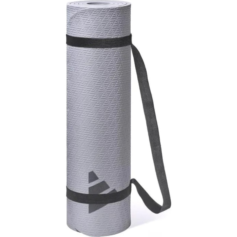 Килимок для йоги Adidas Yoga Mat сірий 183 х 61 х 1 см