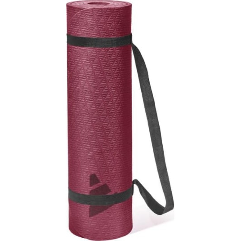 Килимок для йоги Adidas Yoga Mat бордовий 183 х 61 х 1 см