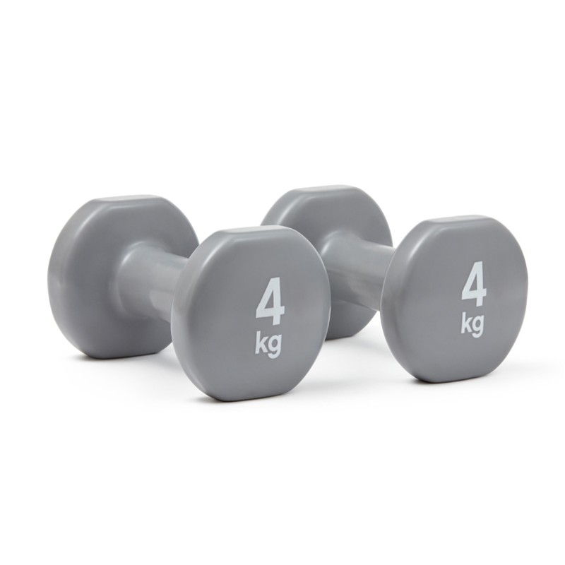 Гантелі Reebok Dumbbells сірий Уні 4 кг
