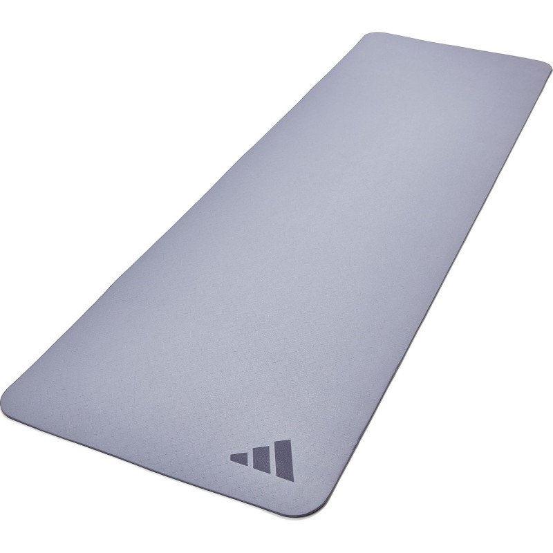 Килимок для йоги Adidas Premium Yoga Mat сірий 176 х 61 х 0,5 см (ADYG-10300SV)