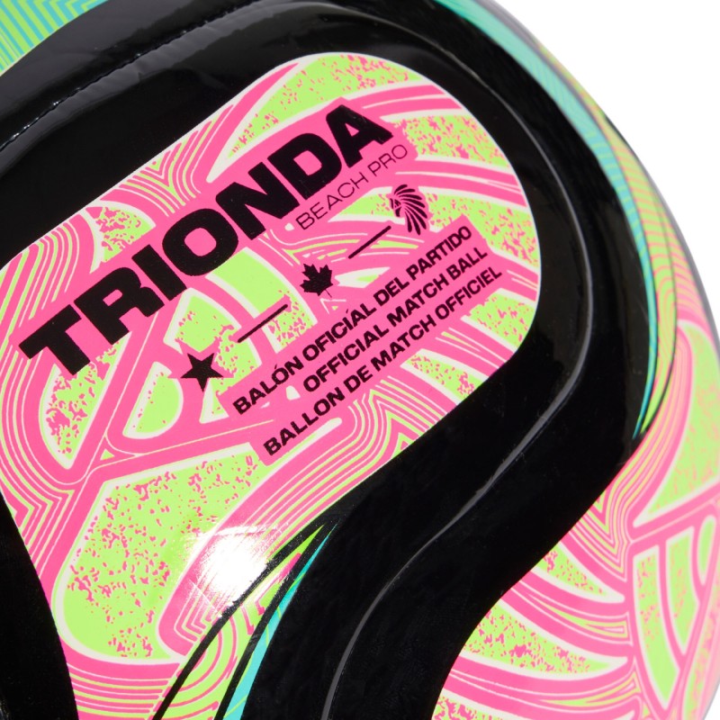 М'яч футбольний Adidas World Cup 26 Trionda Pro Beach JD8036 №5