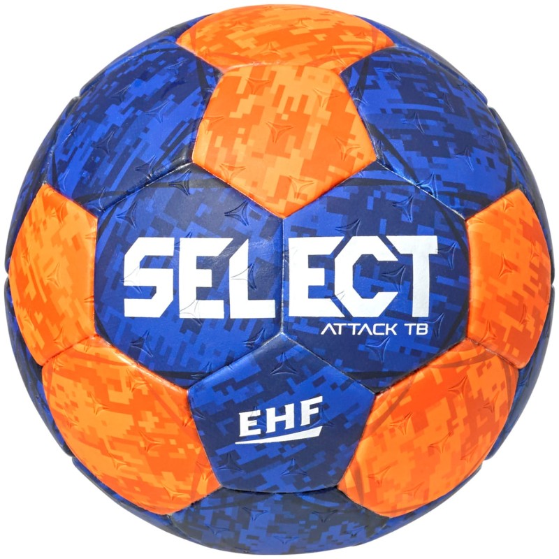 М'яч гандбольний SELECT HB Attack TB v22 синій, помаранчевий Уні 1