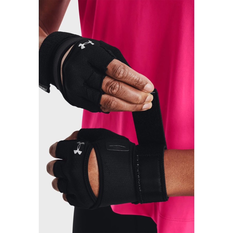 Рукавички Under Armour для тренінгу W's Weightlifting Gloves чорний Жін MD