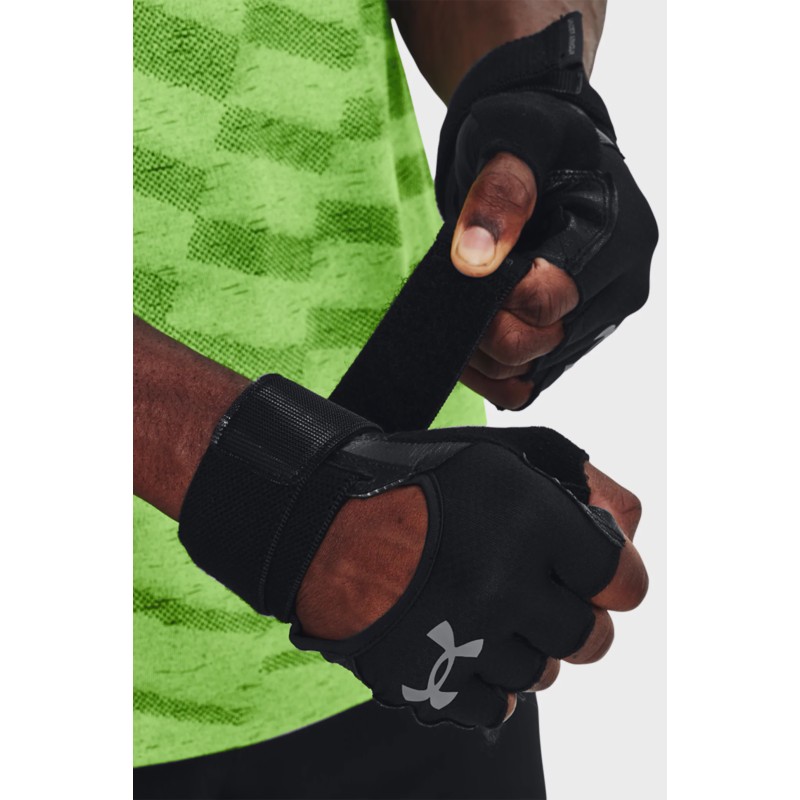 Рукавички Under Armour для тренінгу M's Weightlifting Gloves чорний Чол LG