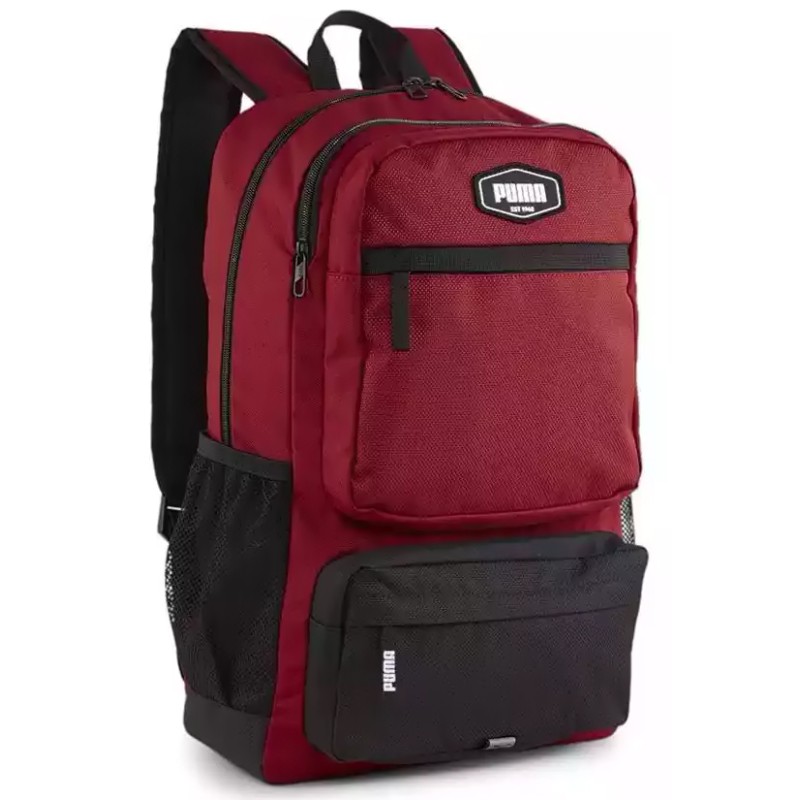 Рюкзак Puma Deck Backpack II 24,5L красный черный Уни 47x30x16,5 см