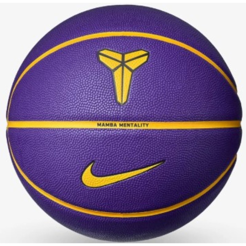 М'яч баскетбольний Nike ALL COURT 8P K BRYANT DEFLATED COURT PURPLE/GOLD/BLACK size 7