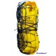 Сітка волейбольна Romi Sport "Basic 2,7 мм.(PE)" Sia000095 black/yellow, 8,5 м.