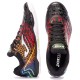Футзалки Joma MAXIMA чорний, червоний Чол 45