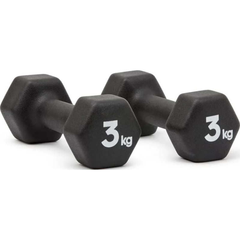 Гантелі Adidas Dumbbells чорний 3 кг