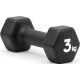 Гантелі Adidas Dumbbells чорний 3 кг
