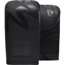 Боксерські рукавиці RDX BOXING BAG MITTS F15 чорний 4 унцій (BMR-F15MB)