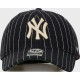 Кепка 47 Brand NEW YORK YANKEES WOOL PINSTRIP темно-синій One Size (WOPCU17WIS-NYA)