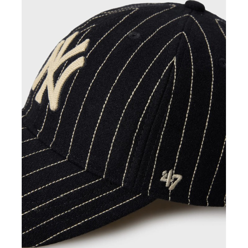Кепка 47 Brand NEW YORK YANKEES WOOL PINSTRIP темно-синій One Size (WOPCU17WIS-NYA)
