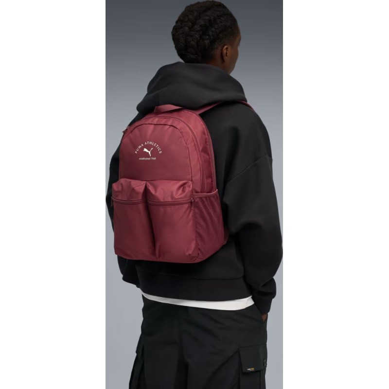 Рюкзак Puma PHASE CLASS Backpack 20L бордовий дитячий 44,5 x 30 x 14 см (091734-20)