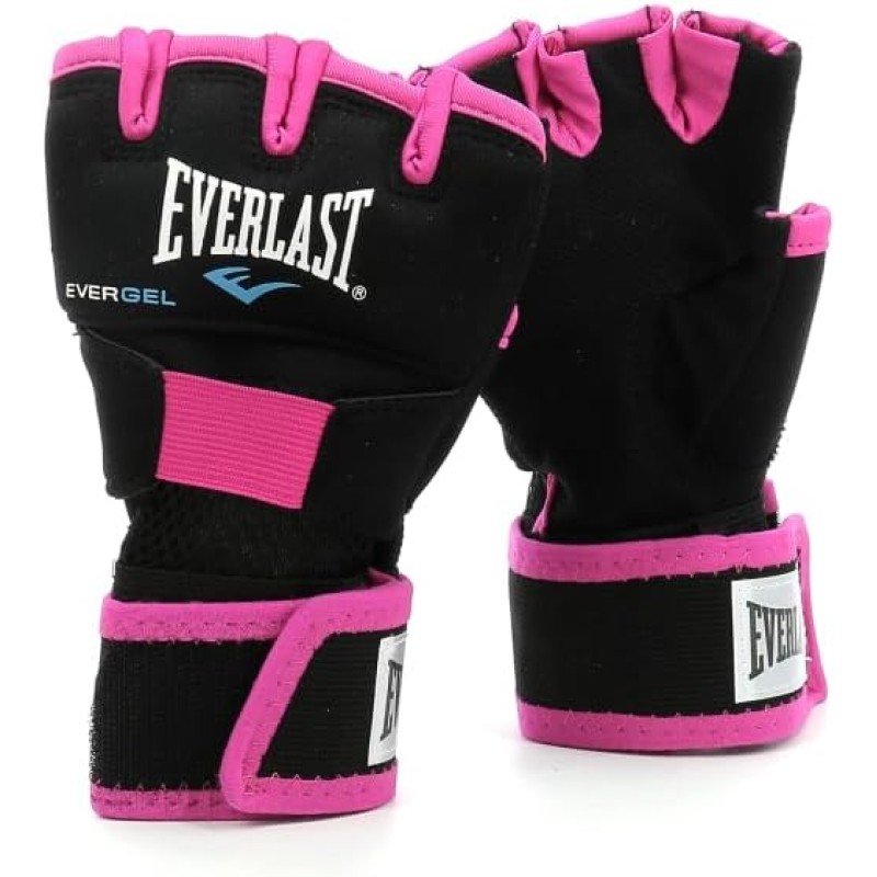 Бинти-рукавички Everlast EVERGEL HAND WRAPS чорний, рожевий Жін S/M
