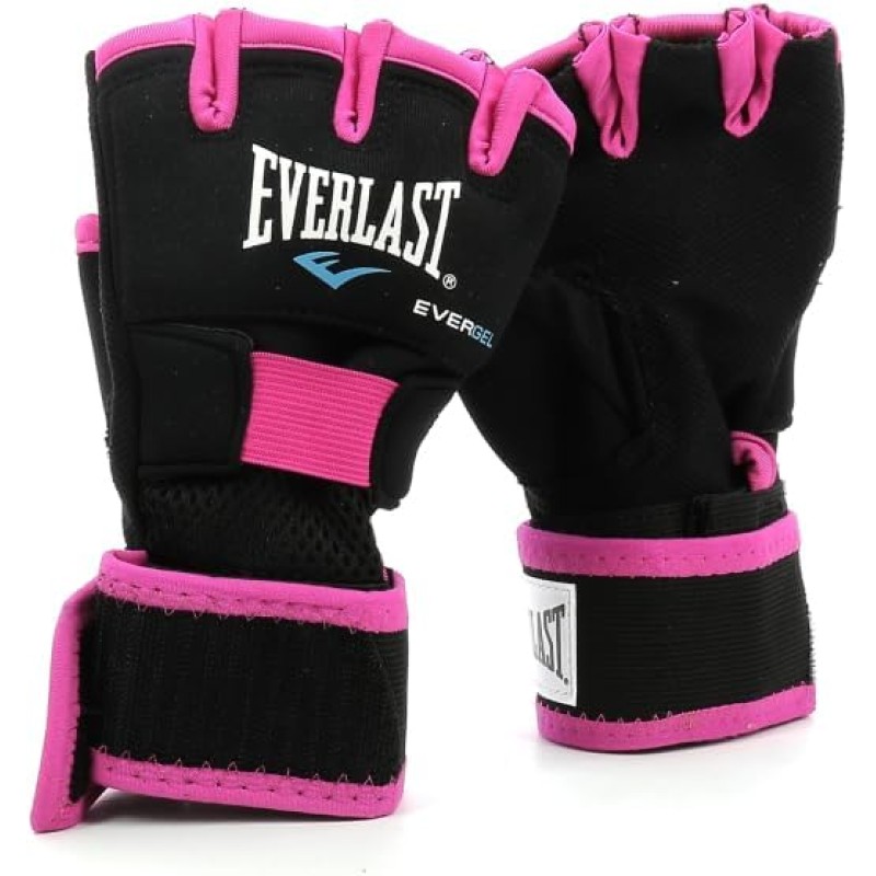 Бинти-рукавички Everlast EVERGEL HAND WRAPS чорний, рожевий Жін S/M
