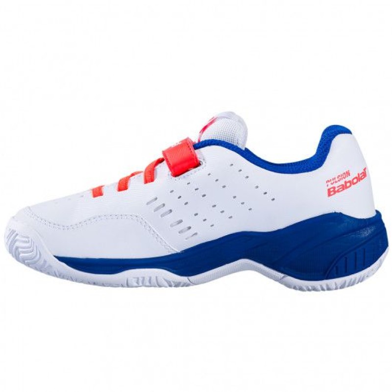 Кросівки дит. Babolat Pulsion all court kid white/dazling blue (31)