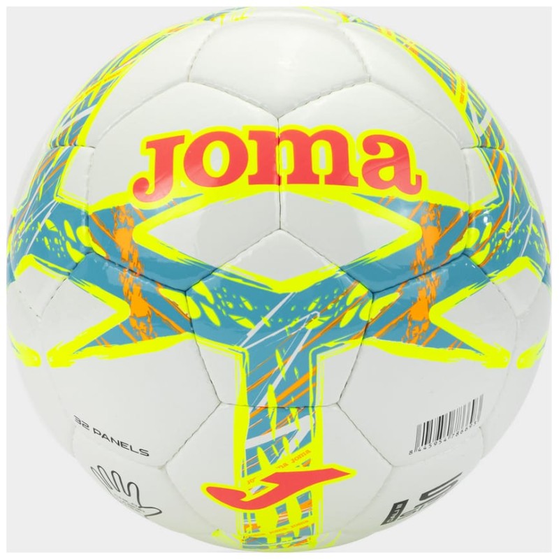 М'яч футбольний Joma DALIII біло-салатовий Уні 4