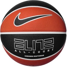 М'яч баскетбольний Nike ELITE ALL COURT 8P 2.0 DEFLATED black/orange size 7 (N.100.4088.811.07)