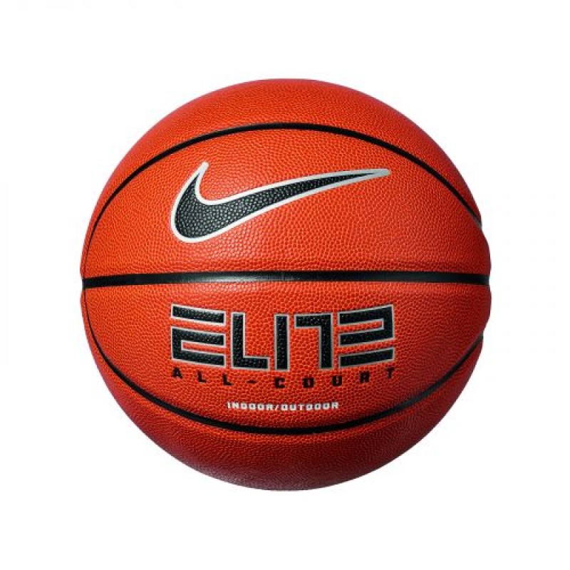 М'яч баскетбольний Nike ELITE ALL COURT 8P 2.0 DEFLATED AMBER/BLACK/M помаранчевий Уні 7