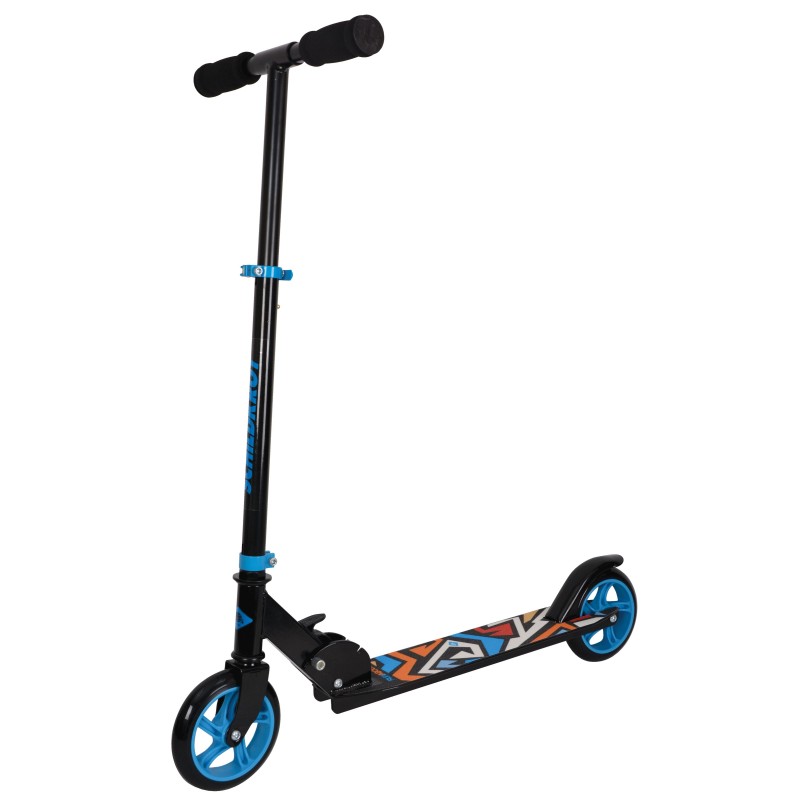 Міський самокат Schildkröt City Scooter RunAbout 145mm Black/Blue чорно-блакитний Уні Max:60 кг