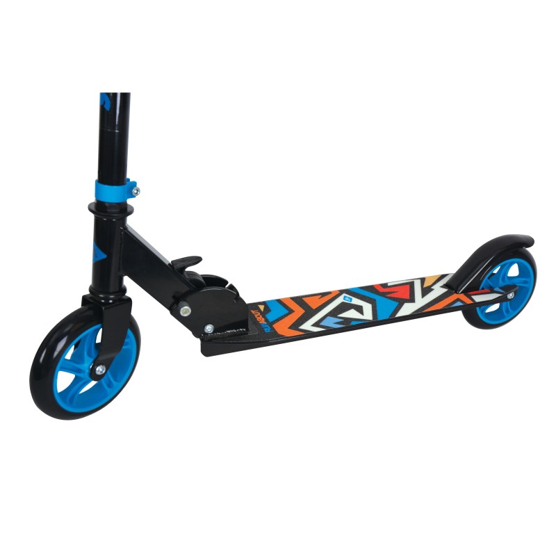 Міський самокат Schildkröt City Scooter RunAbout 145mm Black/Blue чорно-блакитний Уні Max:60 кг