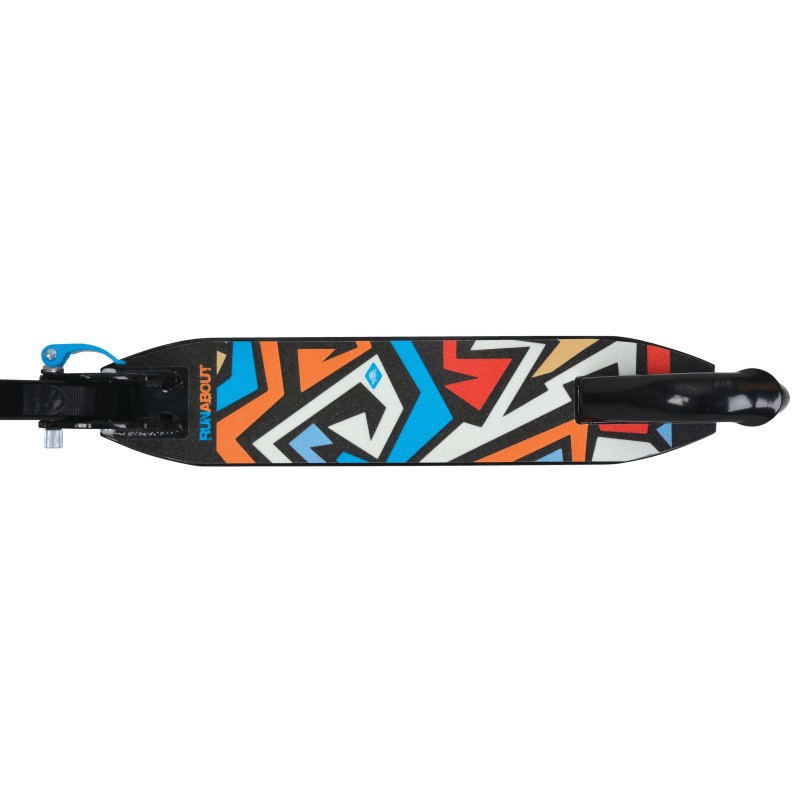 Міський самокат Schildkröt City Scooter RunAbout 145mm Black/Blue чорно-блакитний Уні Max:60 кг