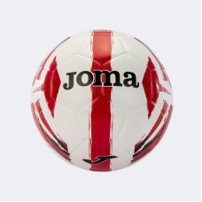 М'яч футбольний Joma LIGHT білий, червоний Уні 5