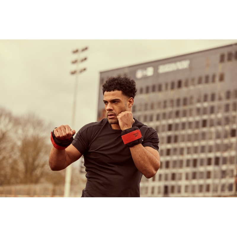 Обважнювачі зап'ястя Reebok Flexlock Wrist Weights чорний, червоний 1.5 кг (RAWT-11262)