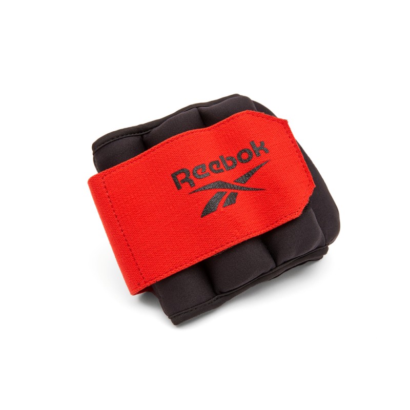Обважнювачі зап'ястя Reebok Flexlock Wrist Weights чорний, червоний 1.5 кг (RAWT-11262)