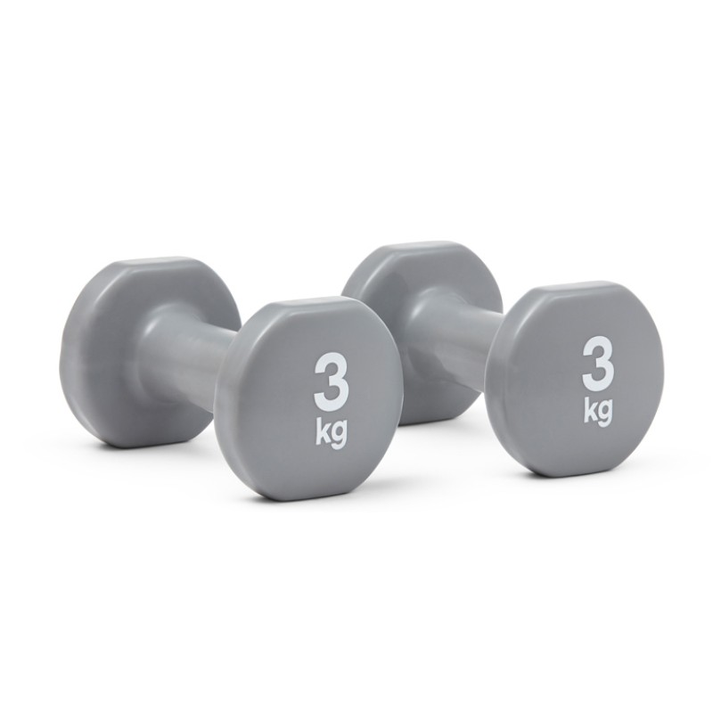 Гантелі Reebok Dumbbells сірий Уні 3 кг