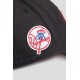 Кепка 47 Brand MLB NEW YORK YANKEES чорний, червоний Уні OSFA