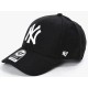 Кепка 47 Brand MLB NEW YORK YANKEES чорний, червоний Уні OSFA