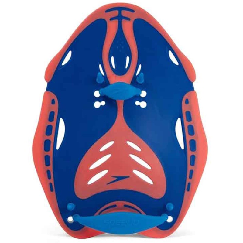 Лопатки для плавання Speedo BIOFUSE POWER PADDLE AU блакитний, помаранчевий Уні L